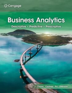 Business analytics book cover