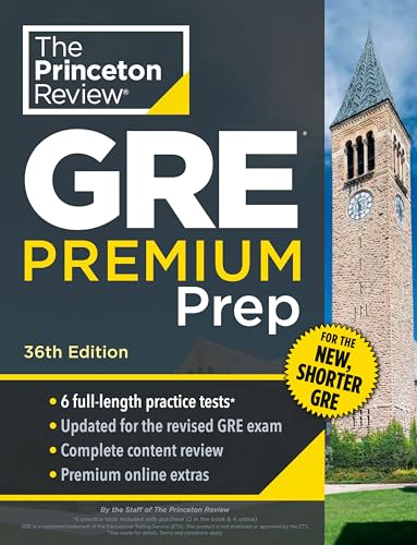 GRE Premium Prep Book