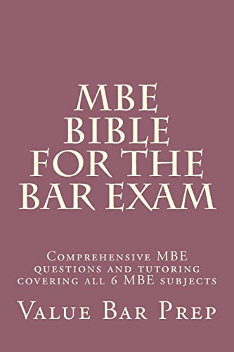 MBE Bible Bar Exam