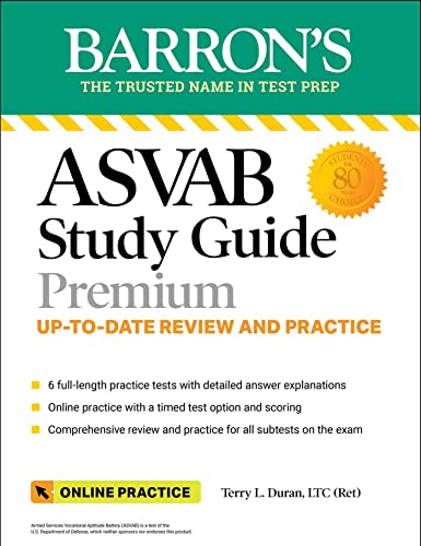 Barron’s ASVAB Study Guide