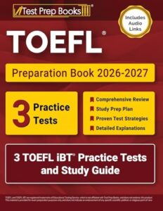 TOEFL Preparation Book Cover