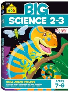 Colorful chameleon science book