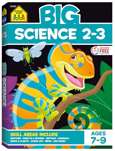 Colorful chameleon science book