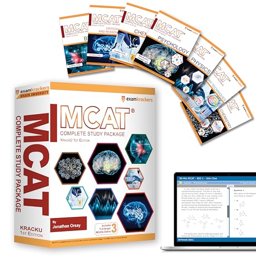 MCAT Study Package Books