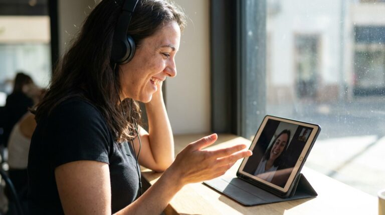 Language exchange conversation