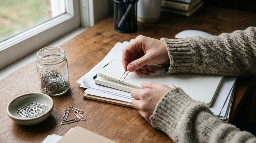 Essential paper clips.