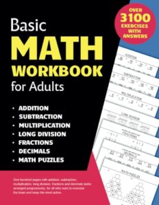 Basic Math Workbook Cover