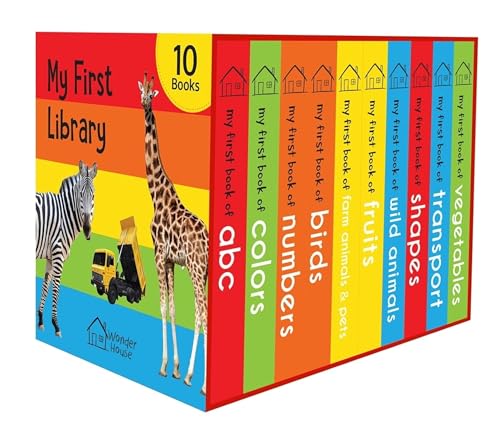 Colorful children's book collection