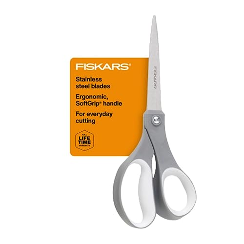 Fiskars ergonomic scissors displayed