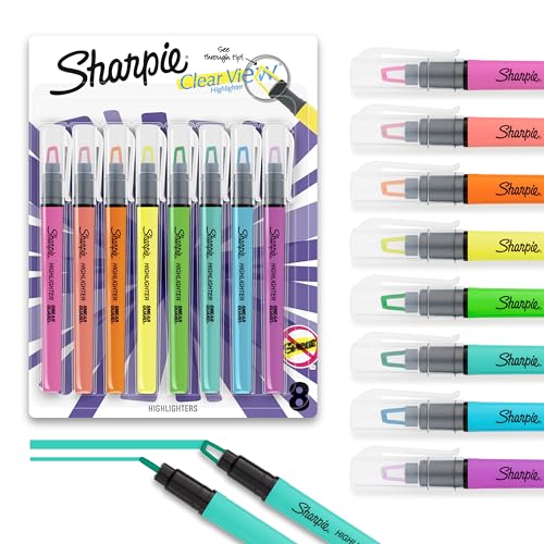 Colorful Sharpie highlighters set