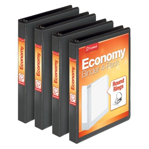 Economy binder four pack