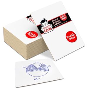 Dry erase boards set