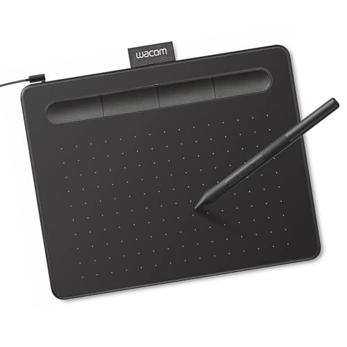 Wacom drawing tablet with pen