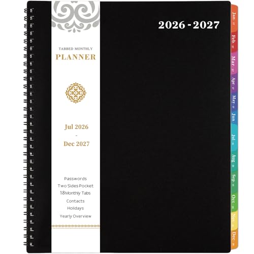 Monthly planner 2026 2027