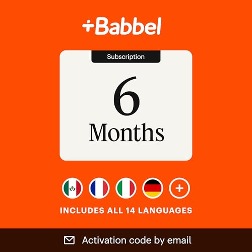 Babbel Subscription Six Months