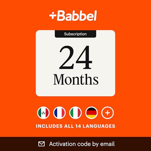 Babbel subscription for languages