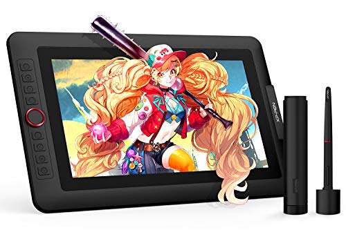 Digital drawing tablet illustration