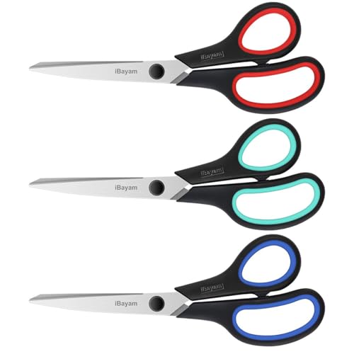 Colorful kitchen scissors set
