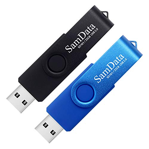 Two USB flash drives