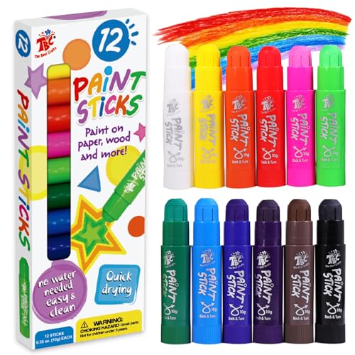 Colorful paint stick set