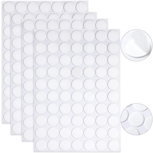 Sticker sheet with circles