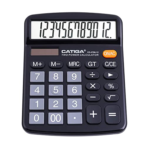Simple black calculator device