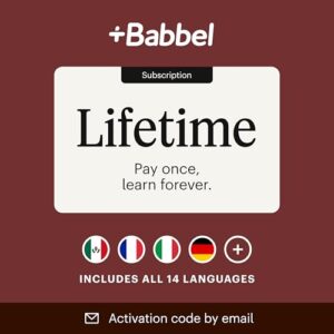 Babbel lifetime subscription offer