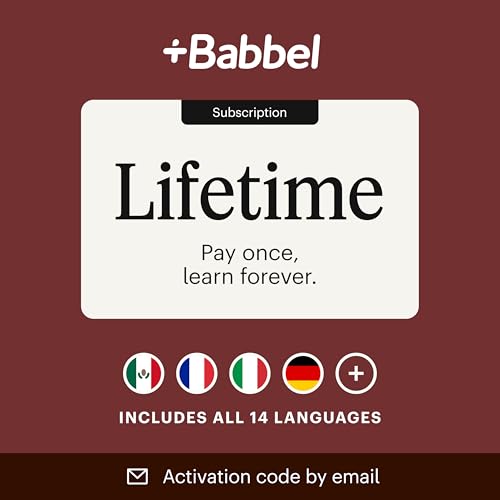 Babbel lifetime subscription offer