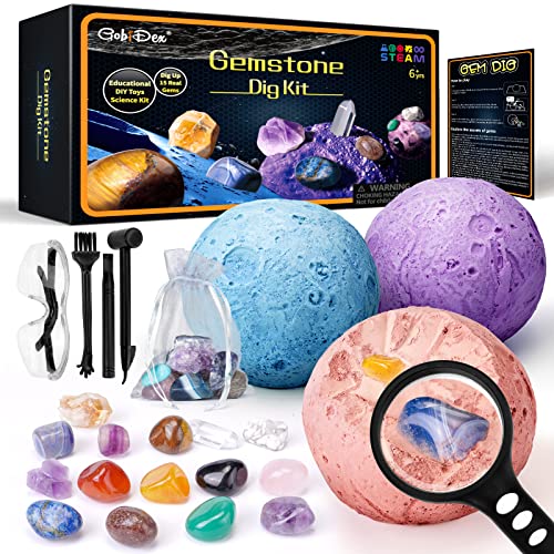Gemstone dig kit supplies