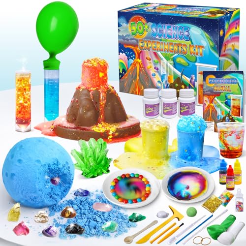 Colorful science experiment kit
