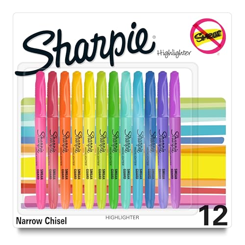 Sharpie highlighters in assortment
