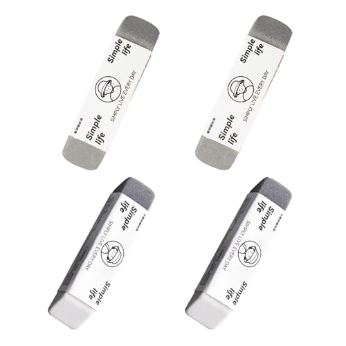 Erasers in different orientations