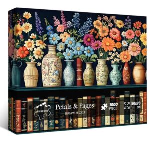 Colorful floral puzzle box
