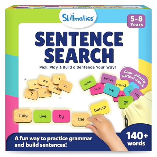 Sentence building game set