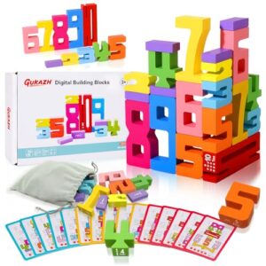 Colorful building blocks set