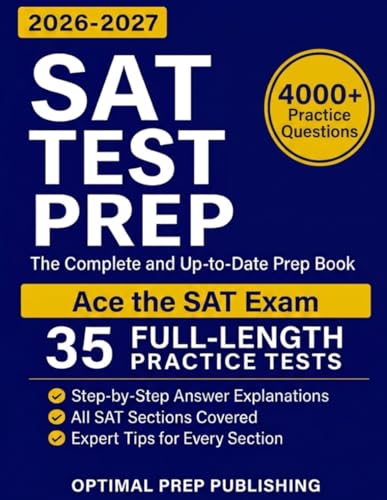 SAT Test Prep Book