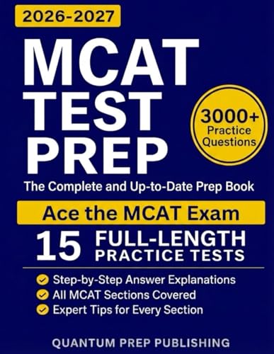 MCAT Test Prep Book