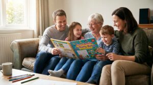 Family activity book.