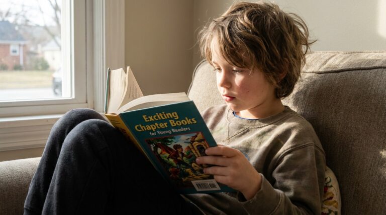 Young readers' excitement.