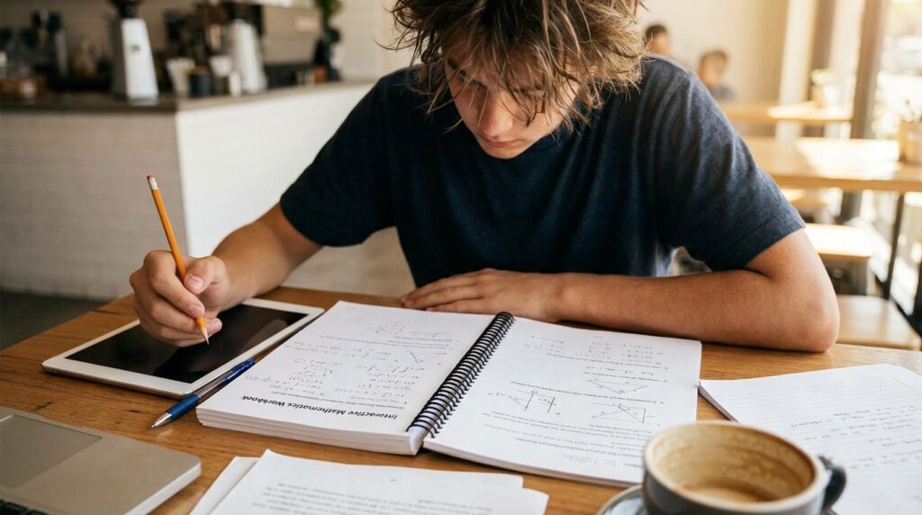 Math practice workbooks