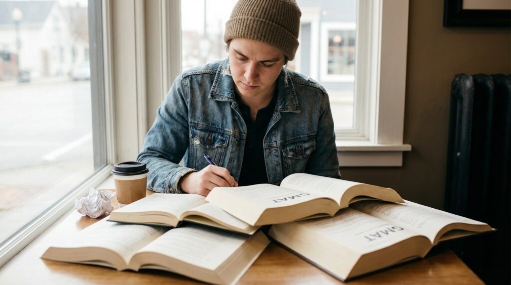 Essential GMAT prep books.