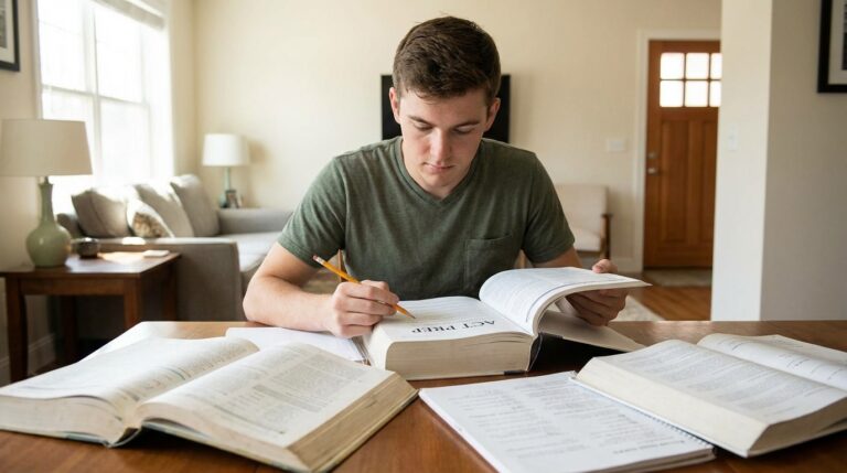 Effective ACT prep books.