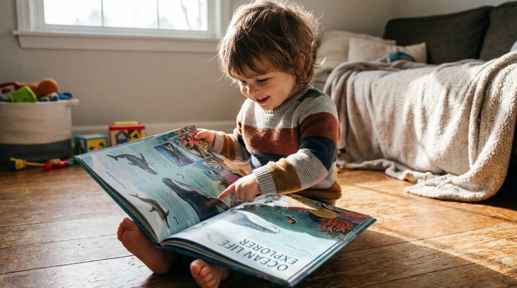 Young minds reading.