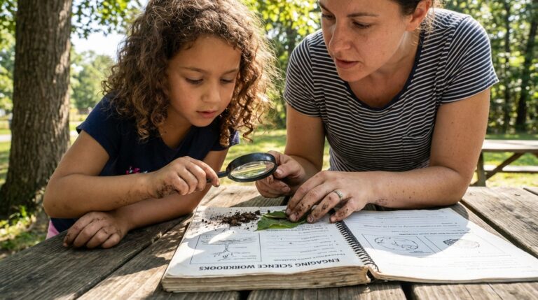 Science workbook engagement