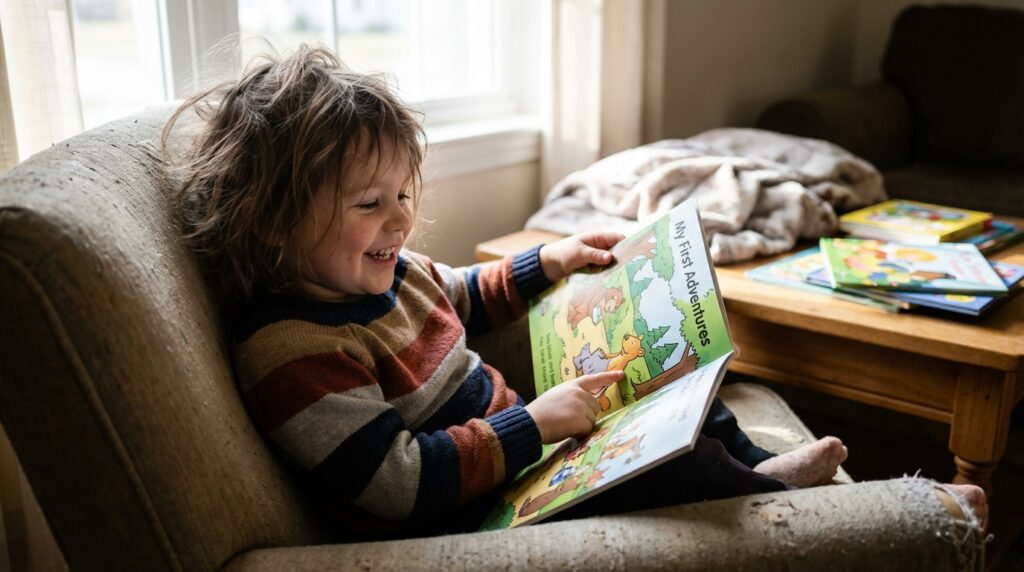 Engaging early reader books.