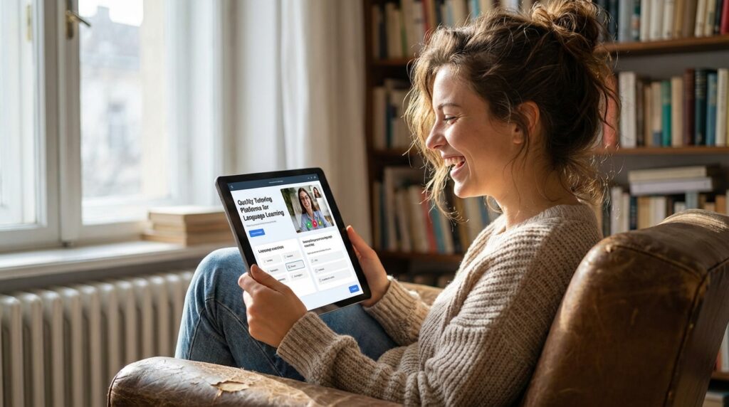 Quality language tutoring.